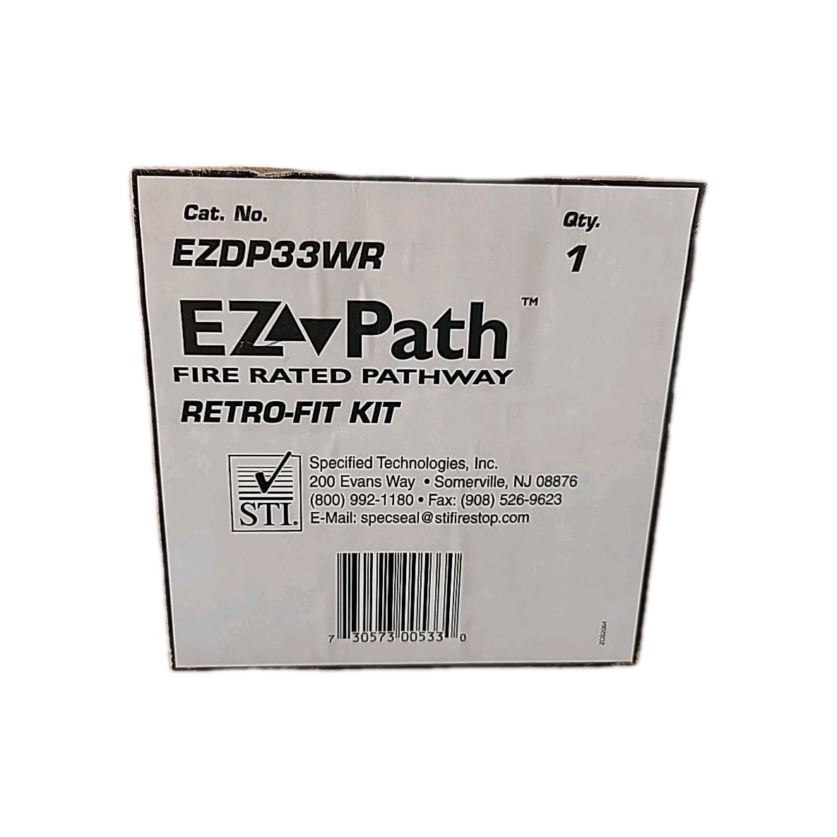 EZ PATH EZDP33WR Fire Rated Pathway Retri-Fit Kit New