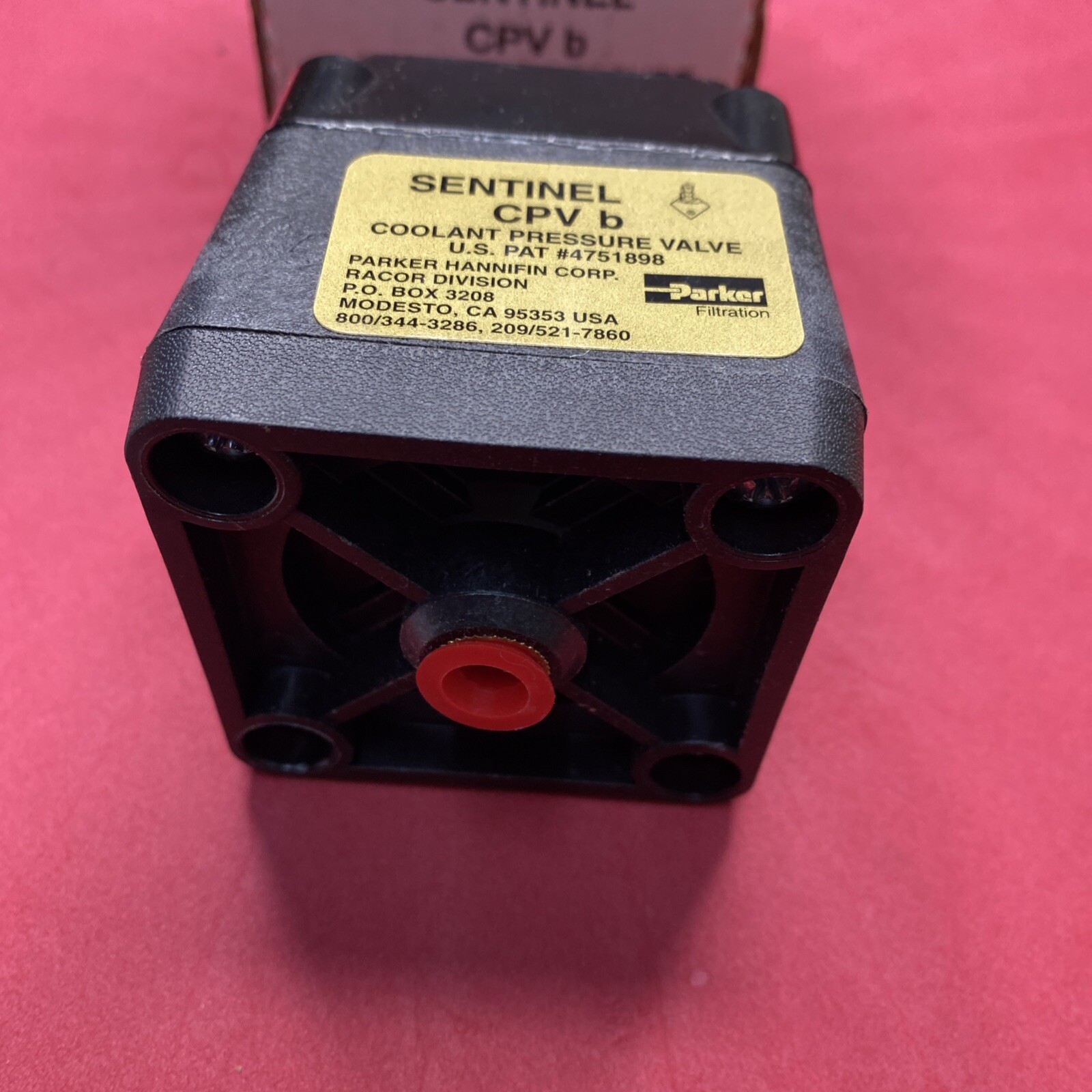 CPV PARKER SENTINEL COOLANT PRESSURE VALVE