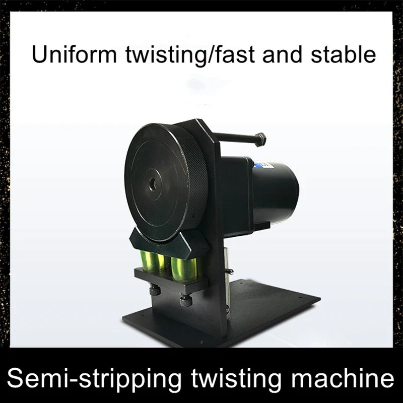 Electric Semi-stripped Twisting Machine Power Cord Roller Type Twisting Machine