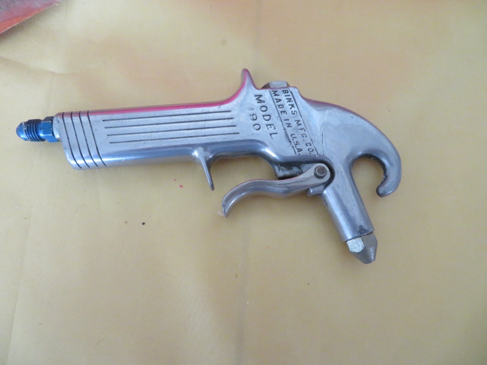 Vintage BINKS DUSTING GUN Model 190 made USA original package w/ parts list