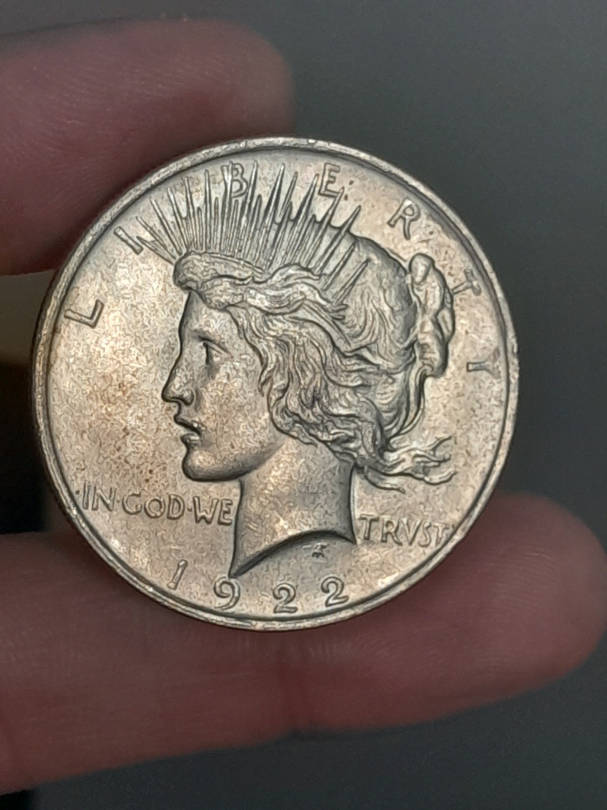 1922 Peace Silver Dollar Uncirculated #3