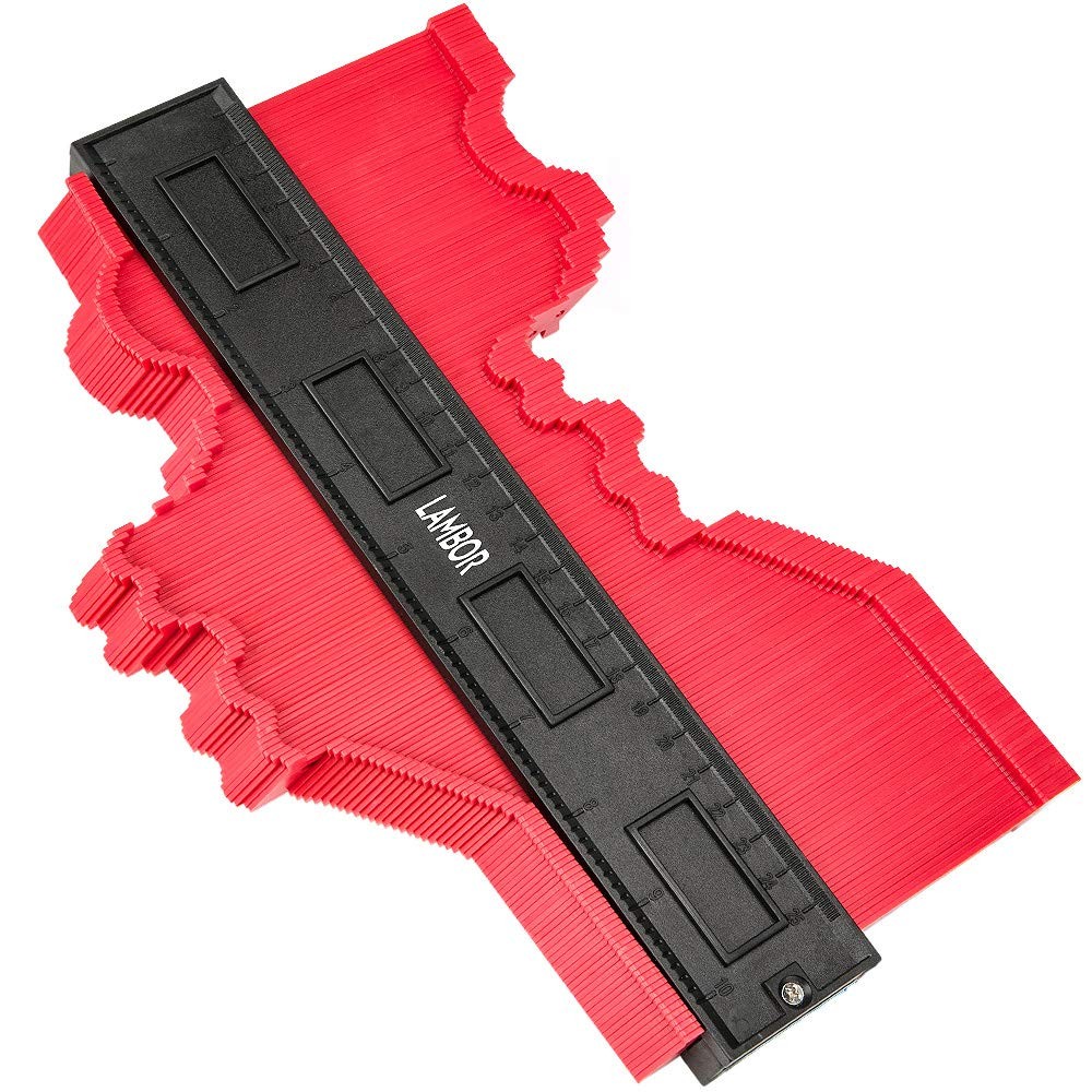 Contour Gauge 10 Inch, Widen Plastic Profile Gauge Duplicator, Precisely Copy...