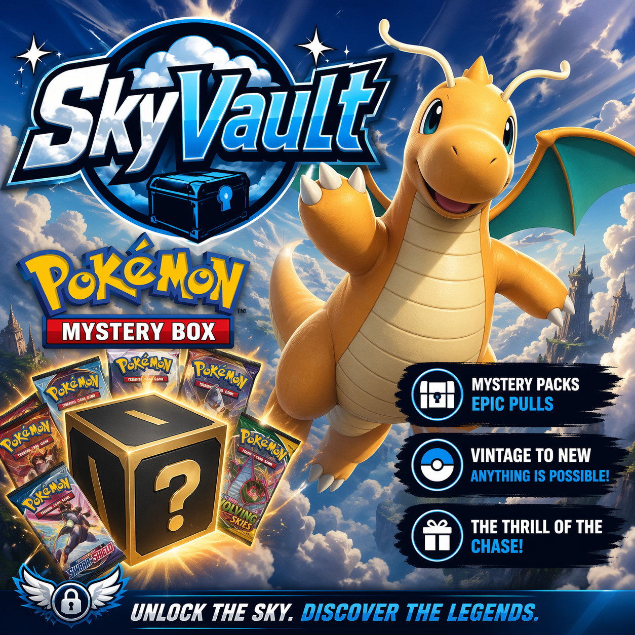Pokémon Mystery Box -WOTC to Scarlet & Violet- Please Read Description
