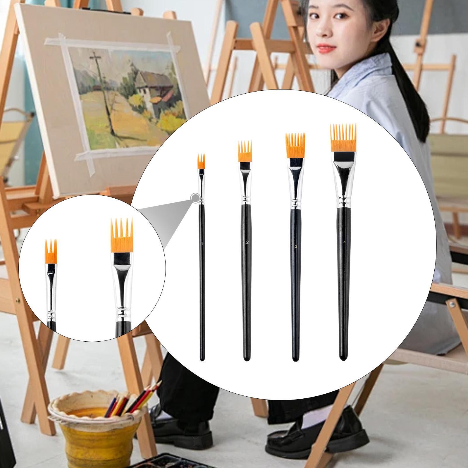 Grainer Brush Set with Comfortable Handle And Unique Texture –