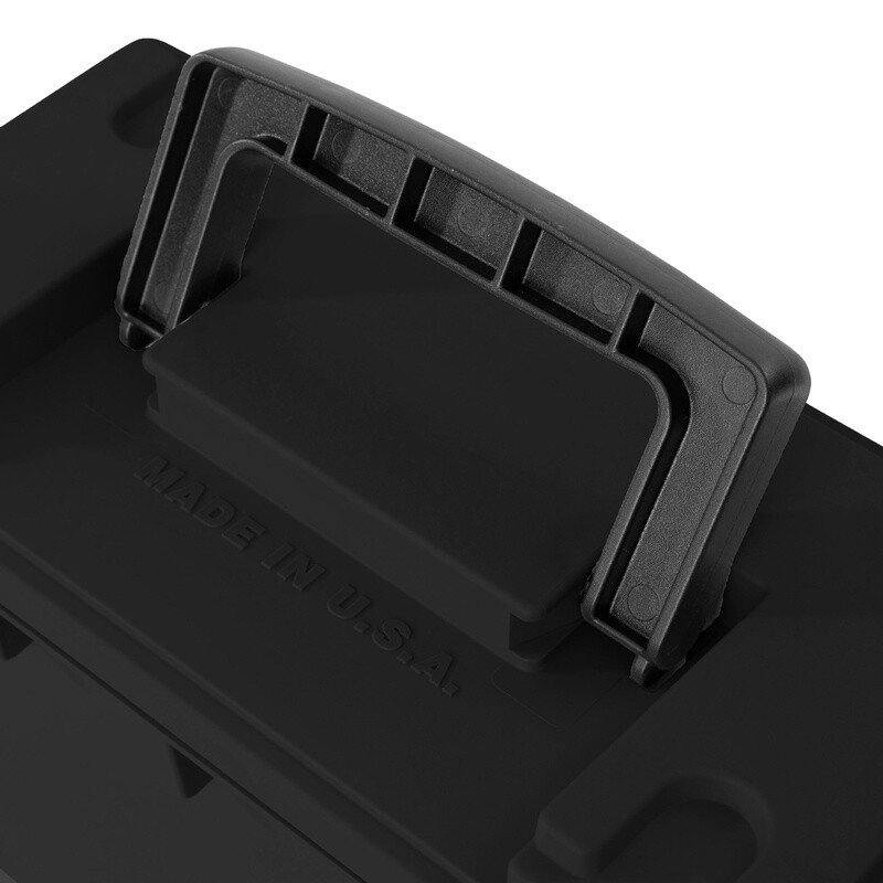 Locking Stacking Utility Box 2 Pack Storage Tool Box Waterproof Durable New