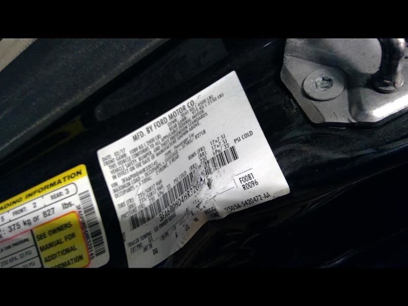 Driver Left Front Spindle/Knuckle Fits 13-20 FUSION 1345487