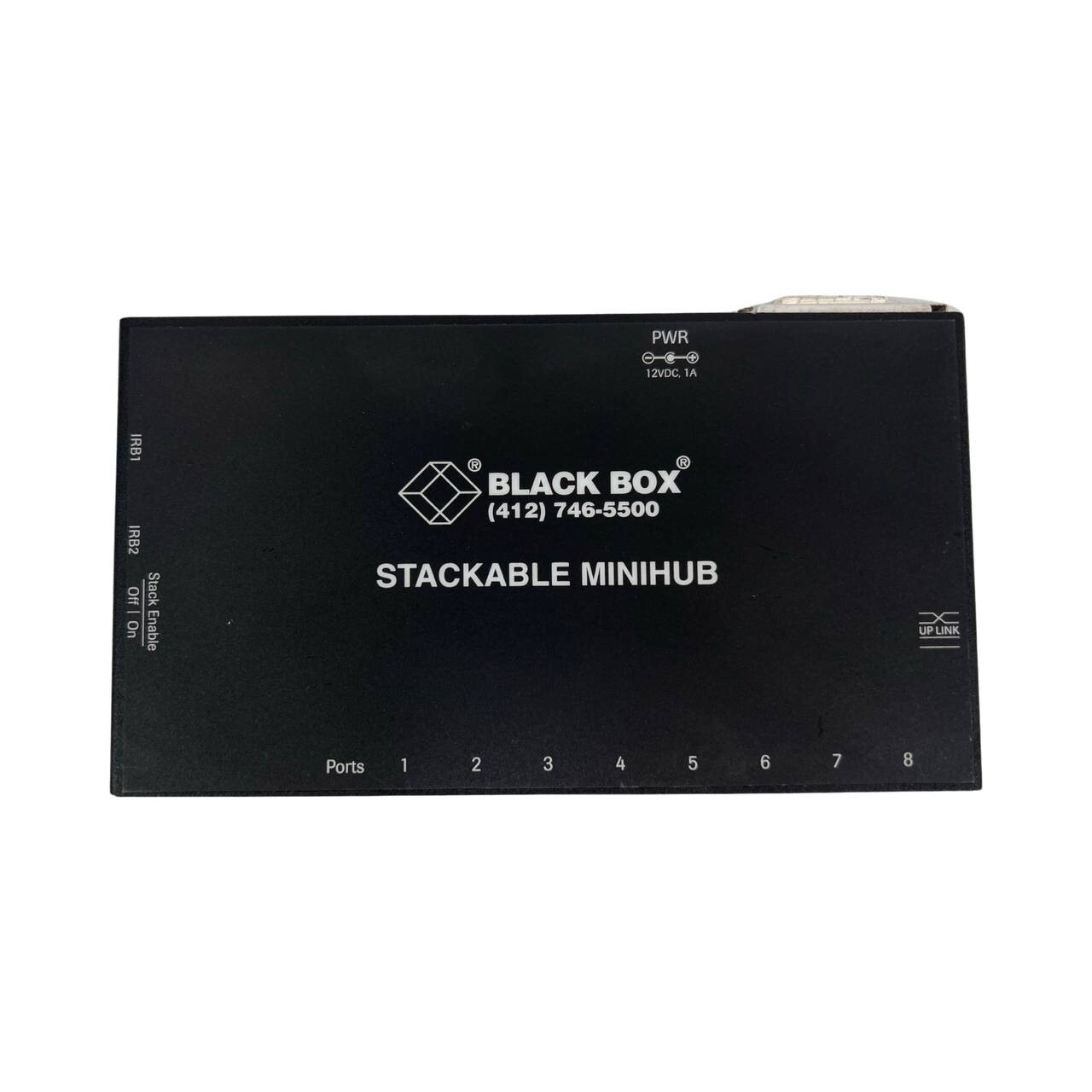 Black Box Stackable Mini LE2801A 8-Ports External Hub stackable Tested!