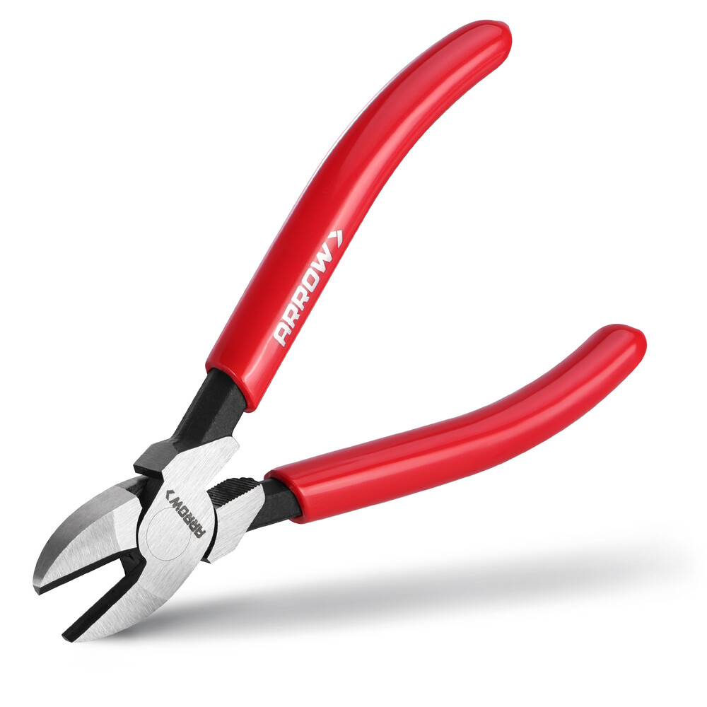 ARROW 6" High Leverage Diagonal Cutting Plier Side Cutters Wire Cutter for Wires