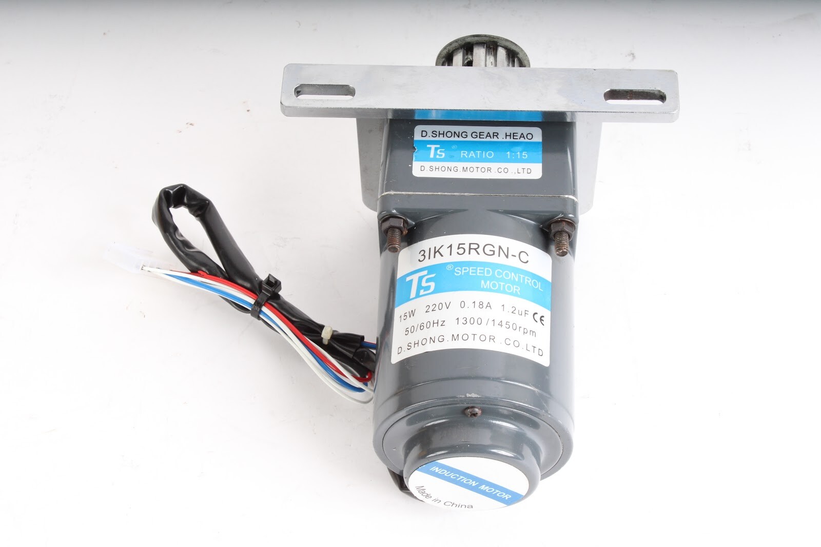 ZD Motor 3LK15RGN-C Speed Control Motor w/ Gear Head