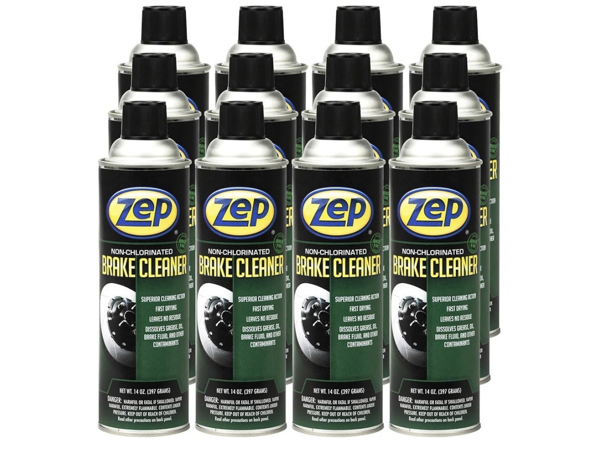 Zep Non-Chlorinated Brake Cleaner, Case of 12 -No Box