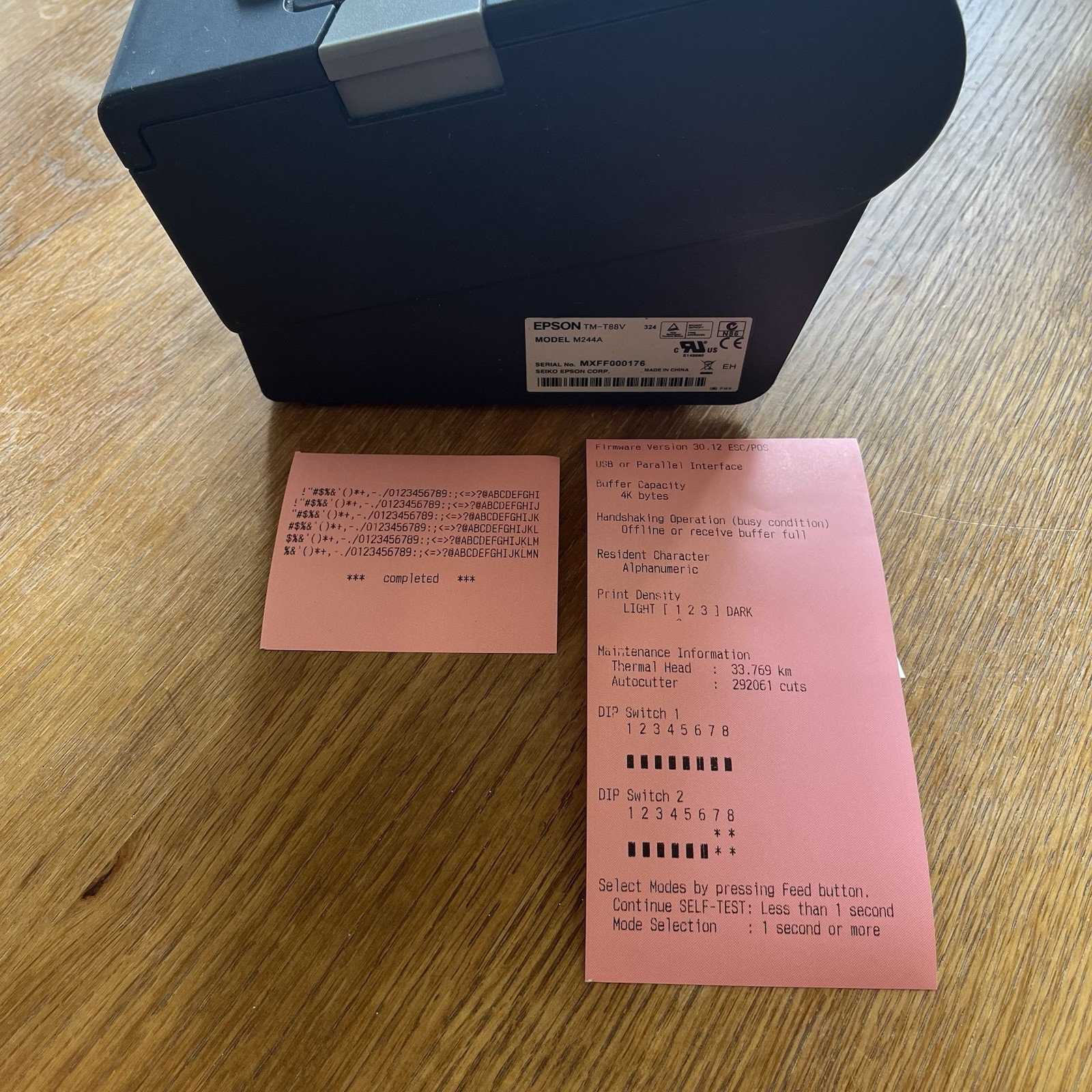Epson OmniLink TM-T88VI Thermal Receipt Printer - Black