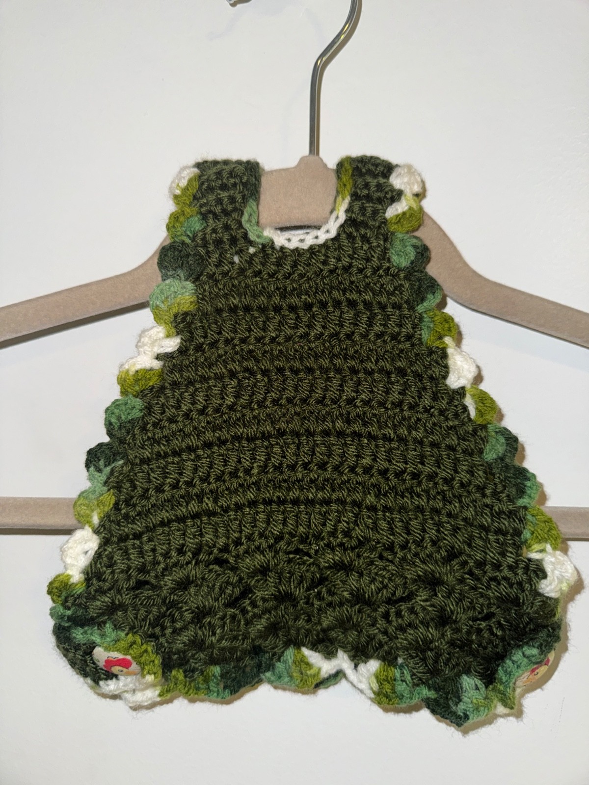 Handmade Crocheted Chicken Sweater