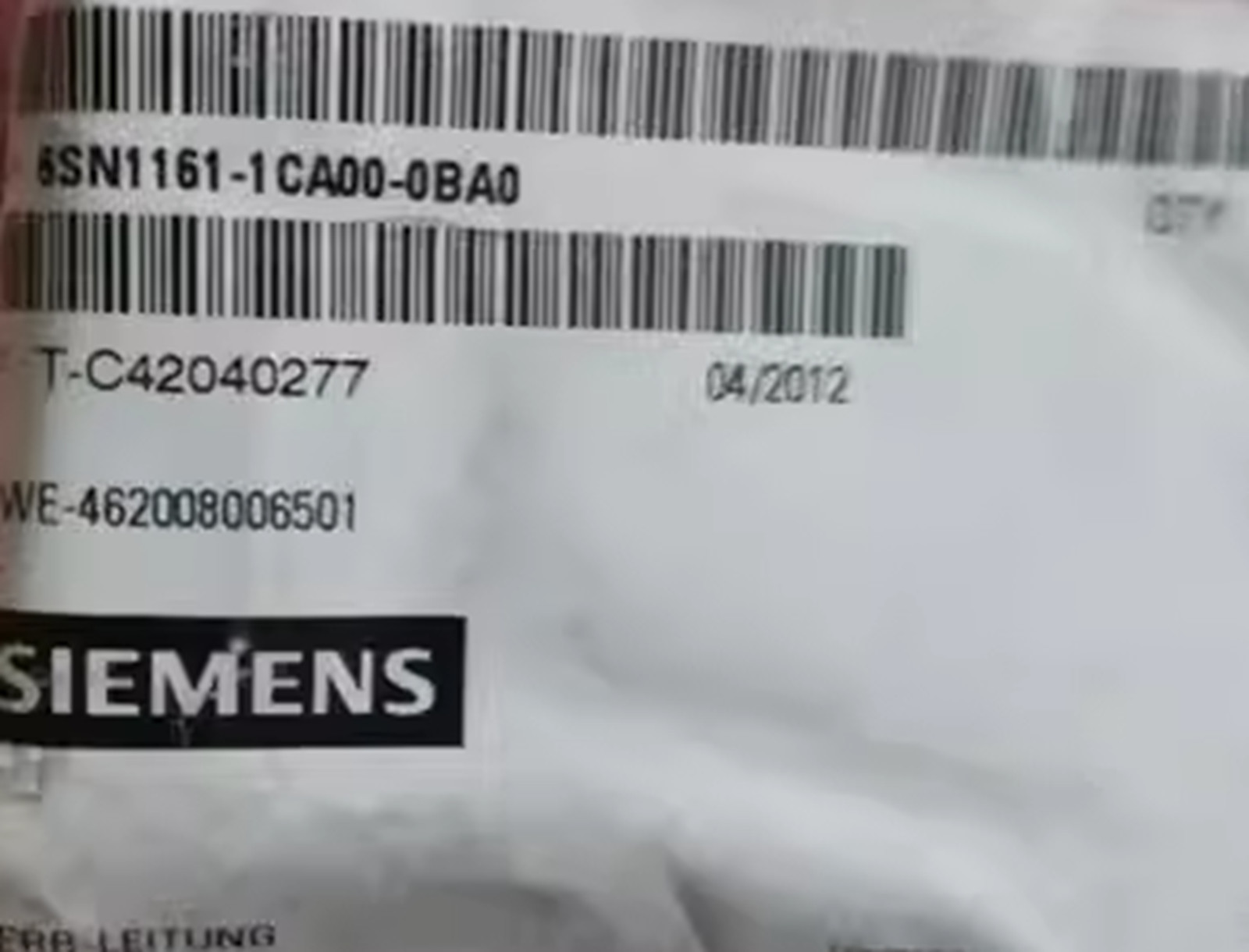 NEW Siemens 6SN1161-1CA00-0BA0 Simodrive 611-D Bus Cable for Module