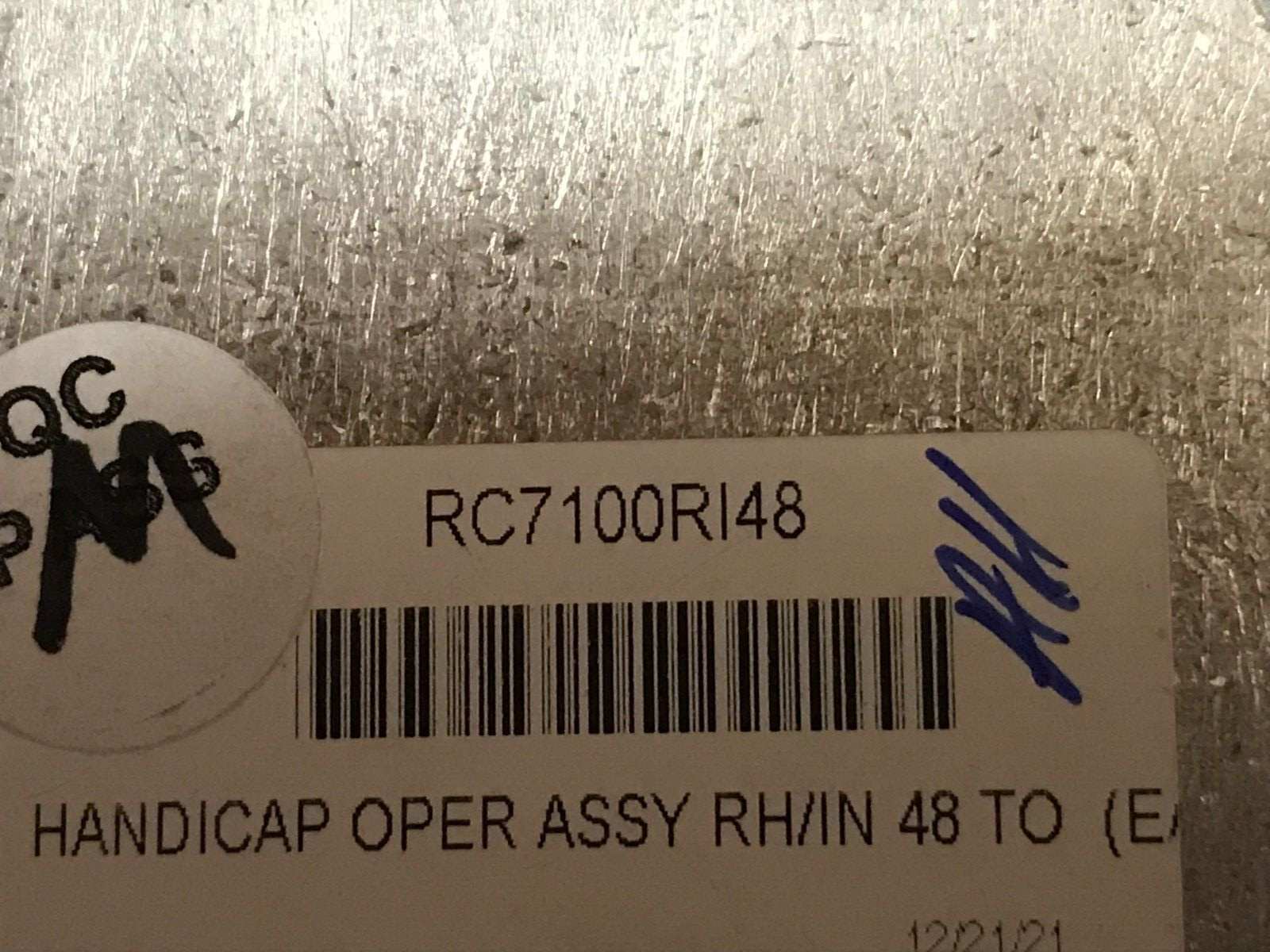 Horton rc7100ri48 handicap oper assy rh inswing 48 tooth