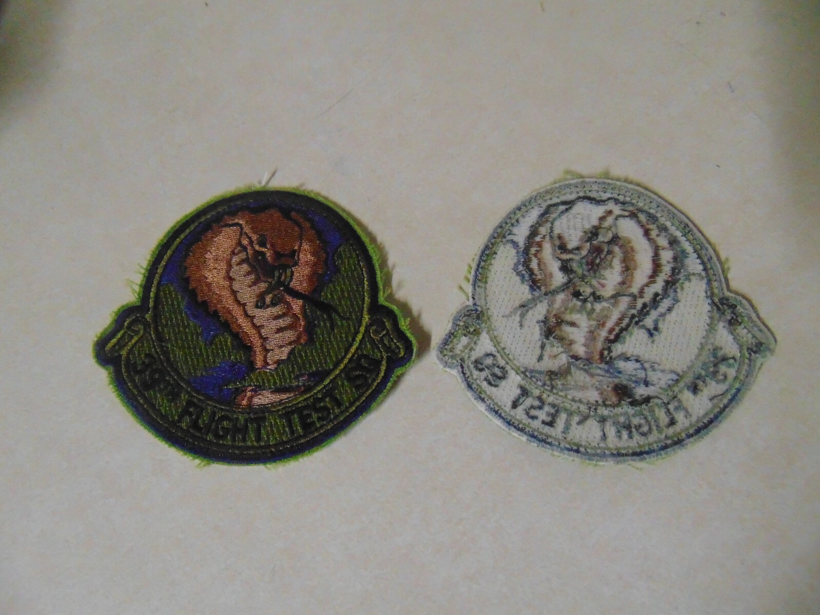 MILITARY PATCH SEW ON OLDER POCKET US AIR FORCE 39TH FLIGHT TEST SQUADRON