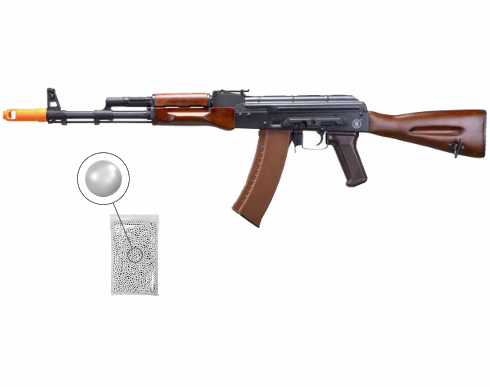 Umarex Elite Force E&L AK-74N Essential 2.0 AEG Airsoft Rifle 2277001 w/1000 BBs
