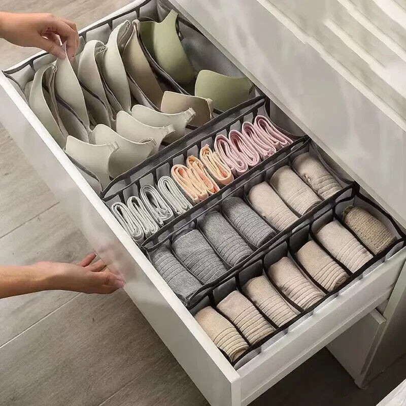 3Pcs Underwear Compartment Organizer