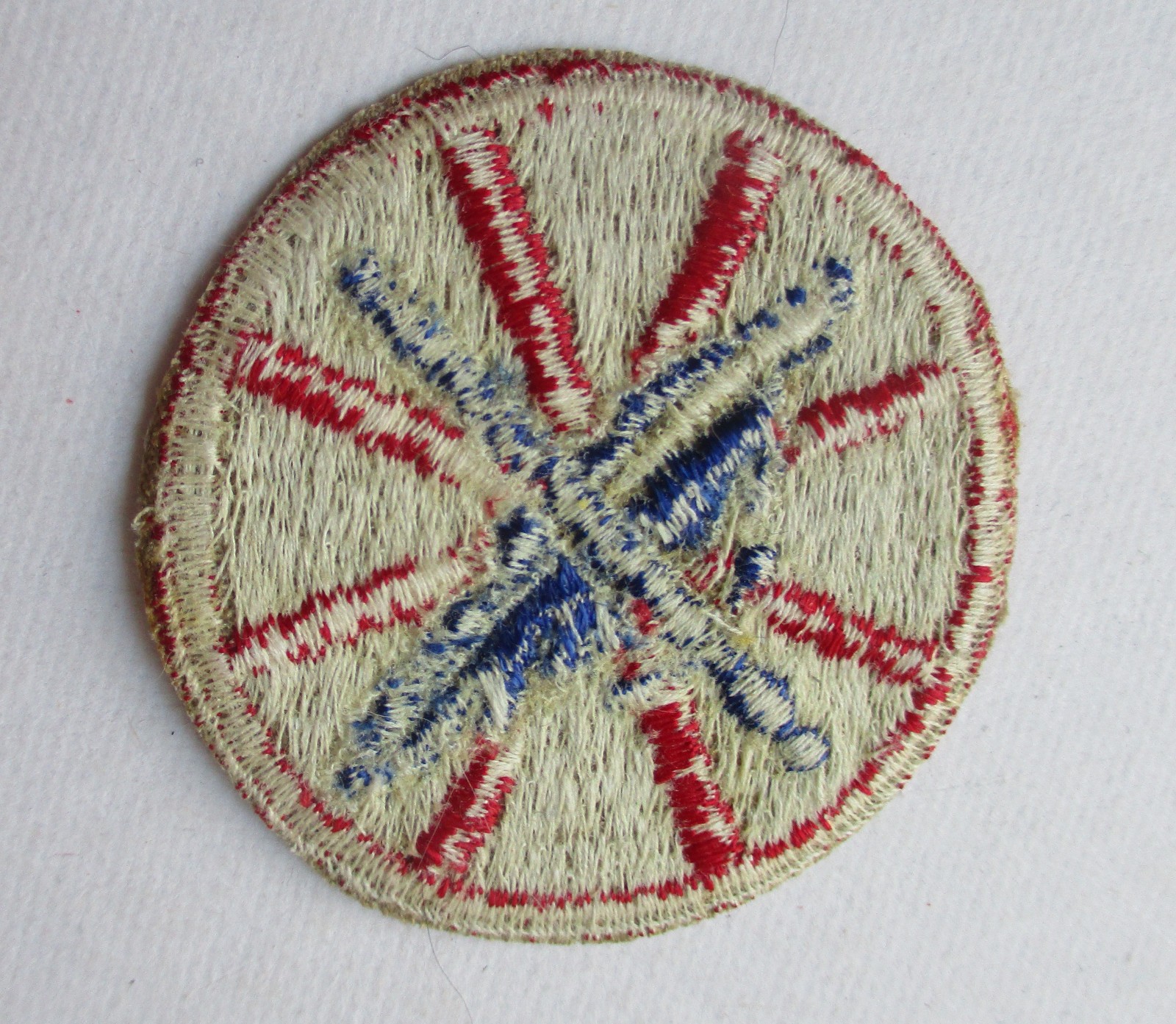 Vintage US ARMY 307th LOGISTICAL COMMAND PATCH Cut Edge Original No Glow