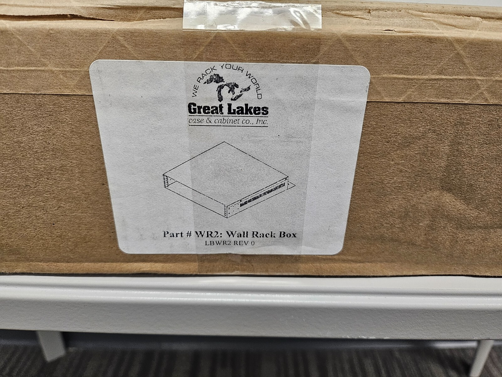 Great Lakes WR2 Wall Rack Box 2U