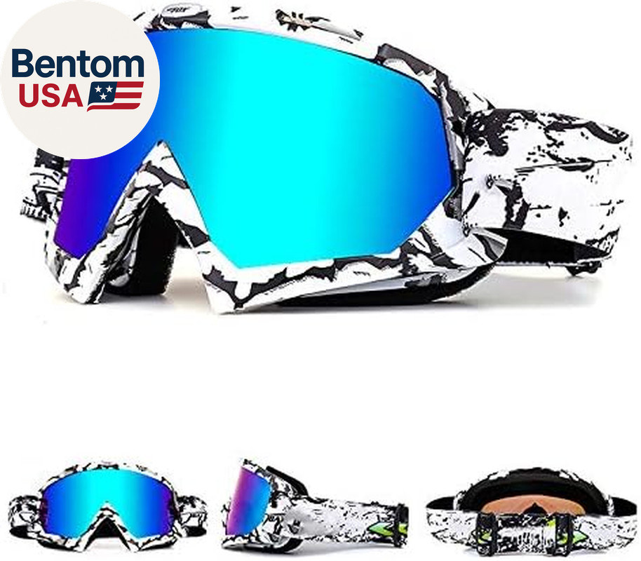 OTG Ski Snow Goggles, UV Protection anti Fog Snowboard Goggles for Men Women You