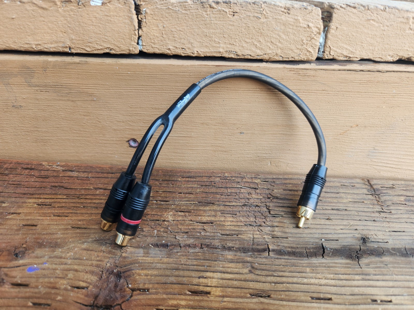 High Quality OFC RCA Audio Cable   Amplifier or Stereo Cable, Y Splitter