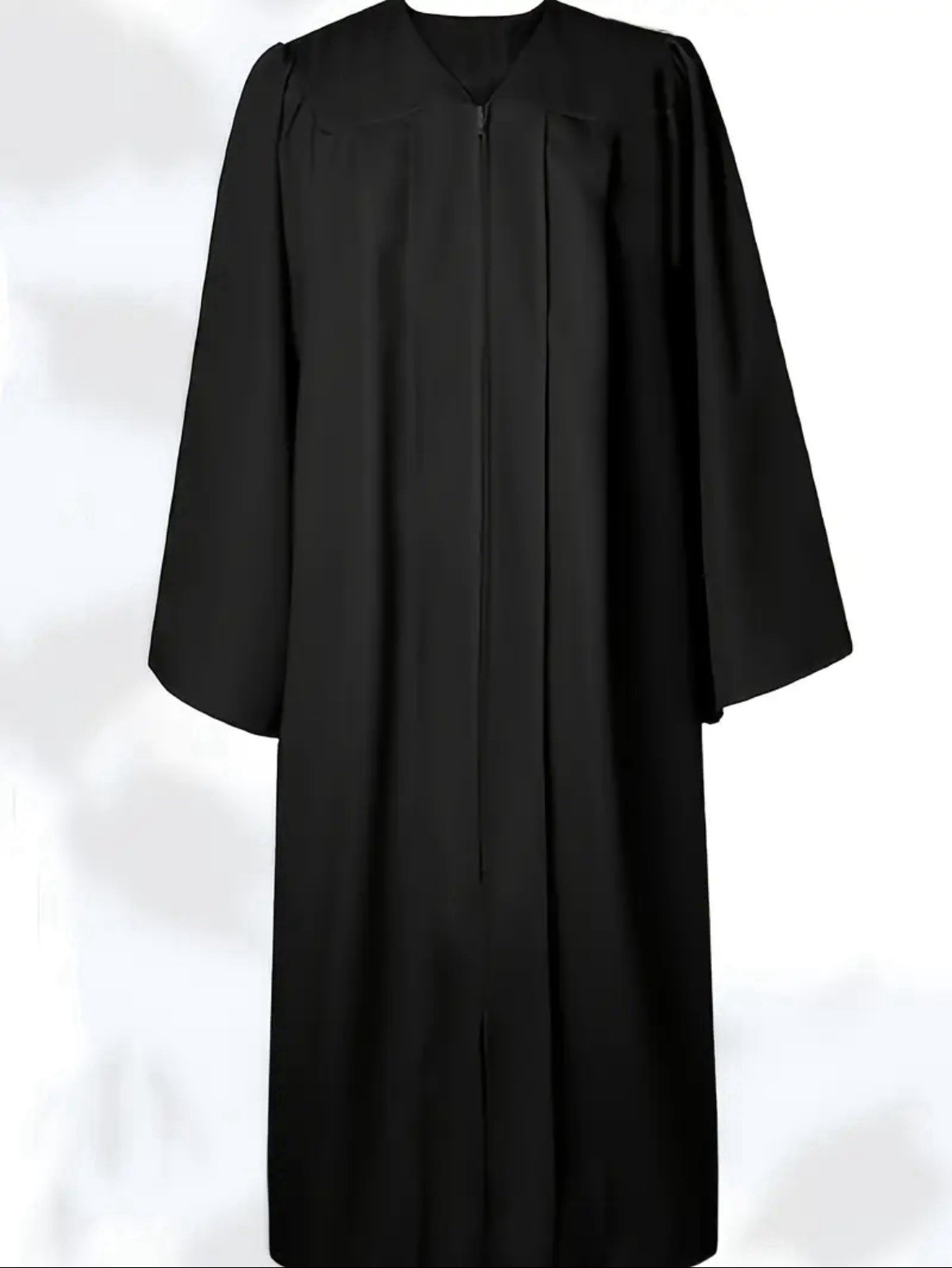 Graduation Matte Graduation Gown Black Medium for High School and Bachelor