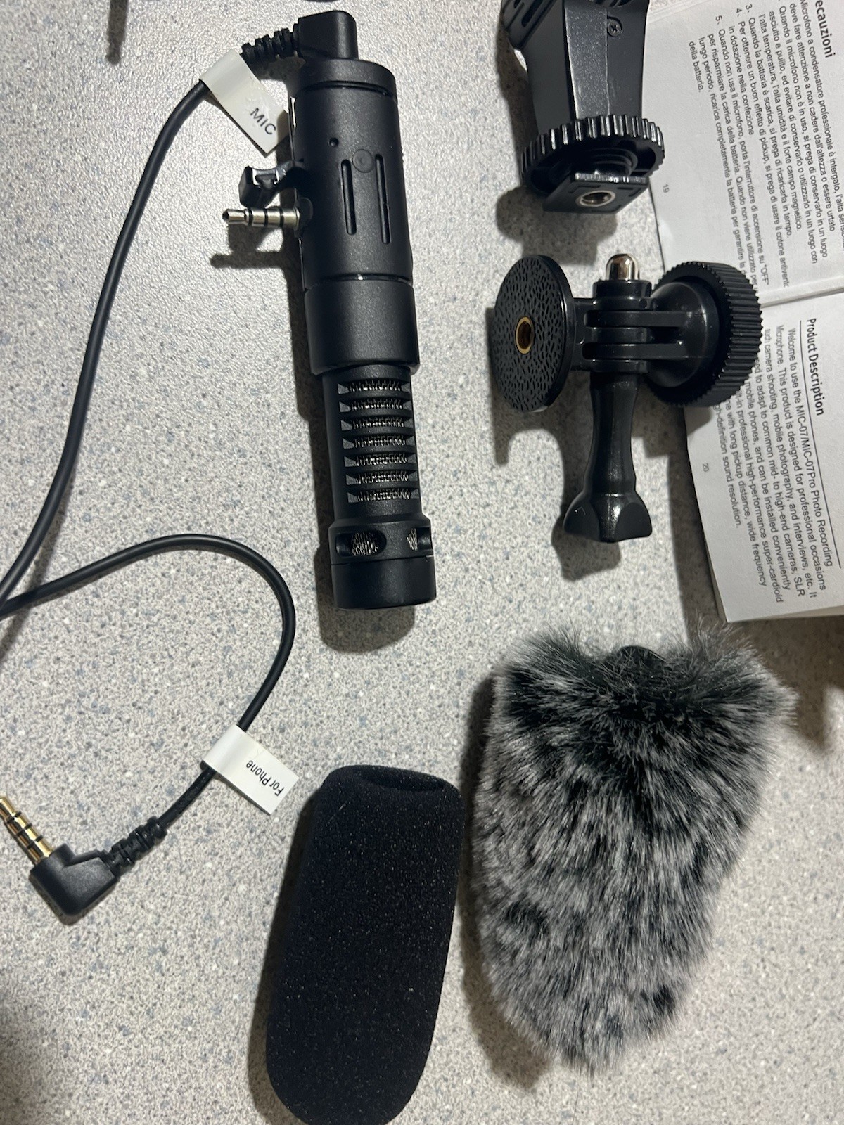 UBeesize Shotgun Mic 07-For Photo Video Recording.