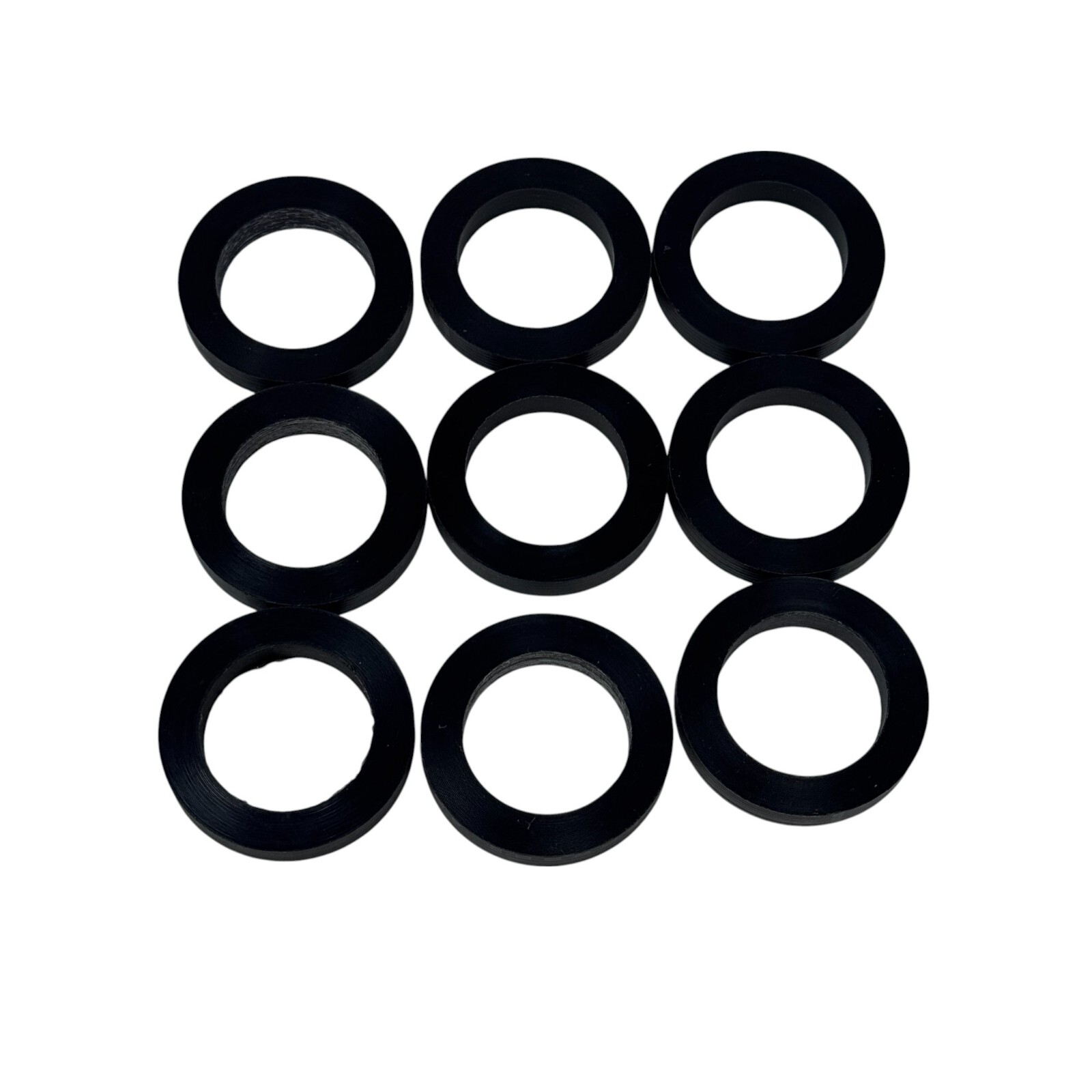 Lot of 9 – Braun 995‑0320 UHMW Spacer Rings – OEM Vertical Channel Parts
