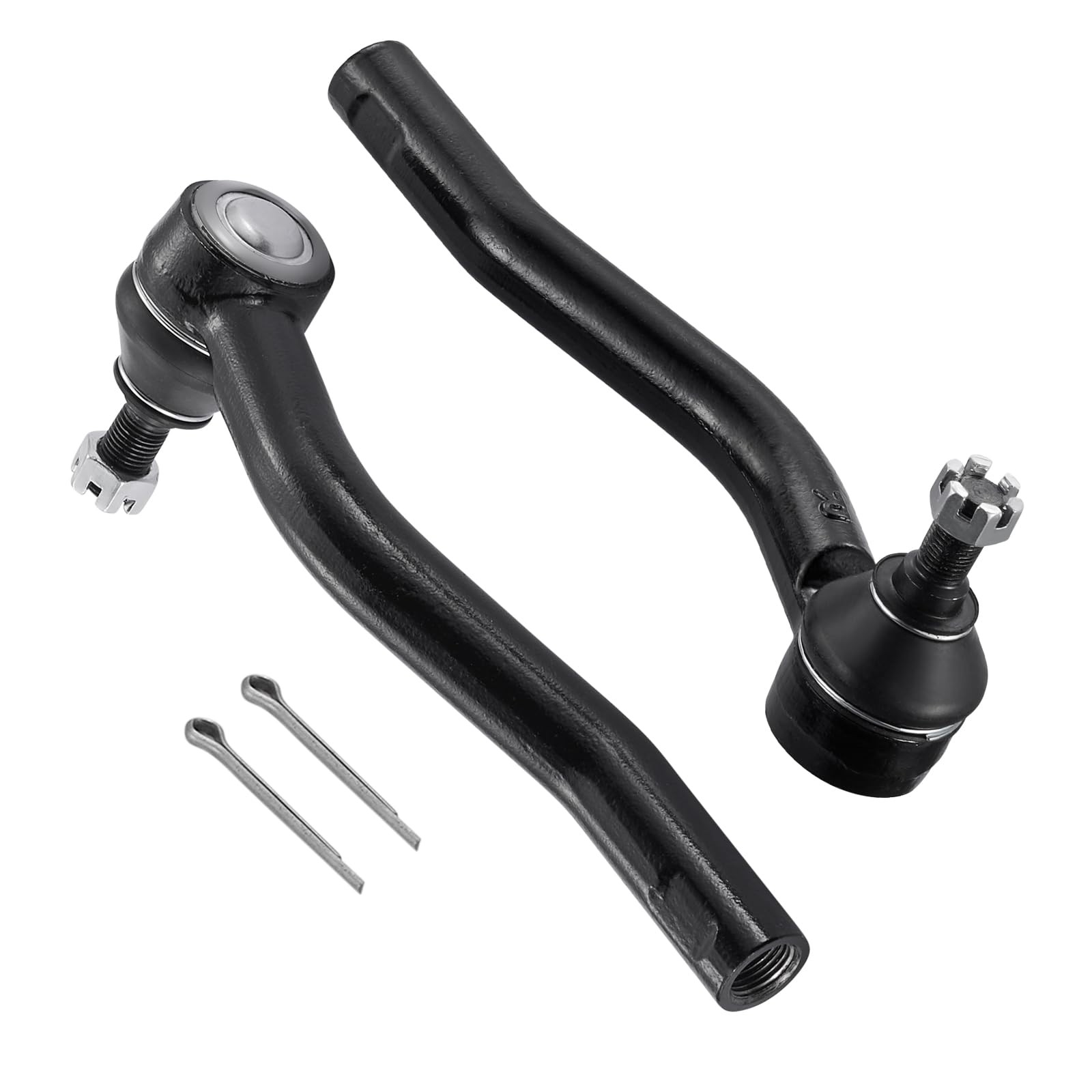 2x Front Outer Tie Rod End Links Fits 2007-2014 Ford Edge Lincoln MKX 3.5L 3.7L