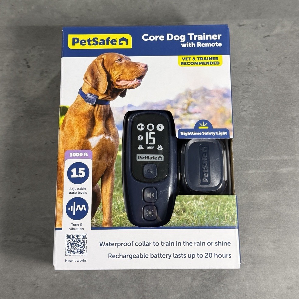 PetSafe Core Dog Trainer with Remote – Waterproof Training Collar – 1000 Foot