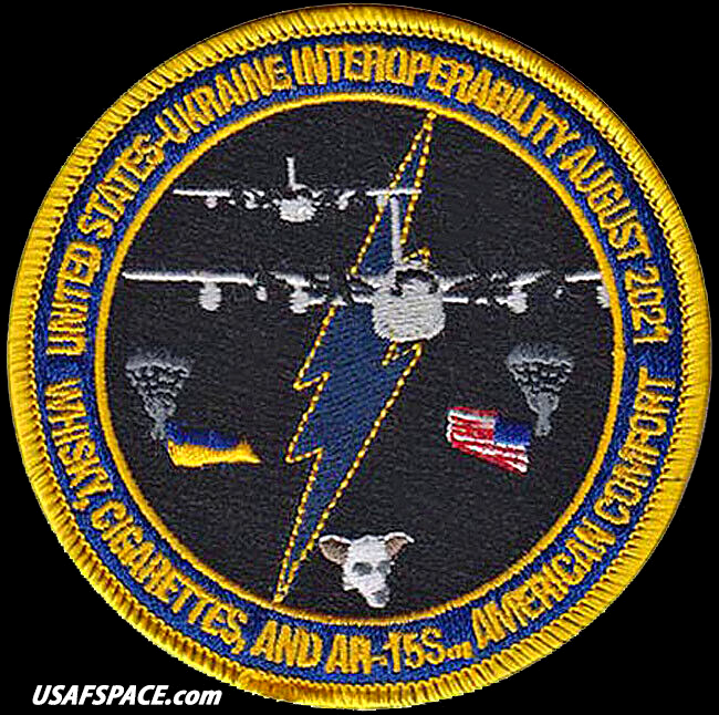 USAF 352D SPECIAL OPERATIONS WING - USA-UKRAINE INTEROPERABILITY 2021-VEL PATCH