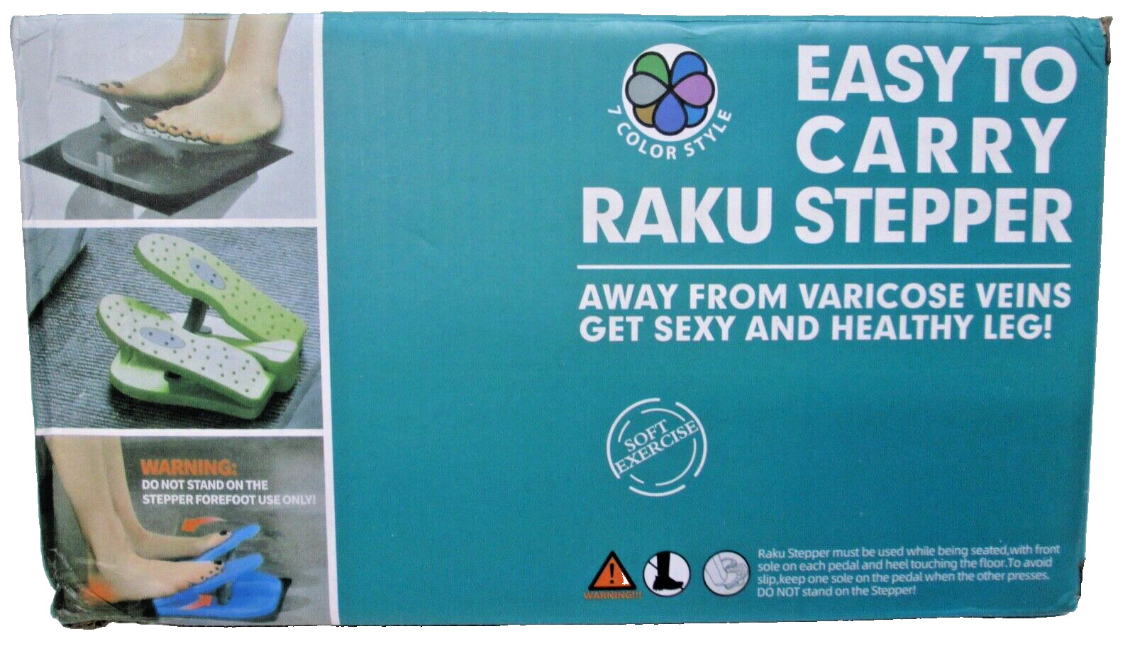 MBB Majic Body Builder Raku Stepper LS-106A Gray - NEW