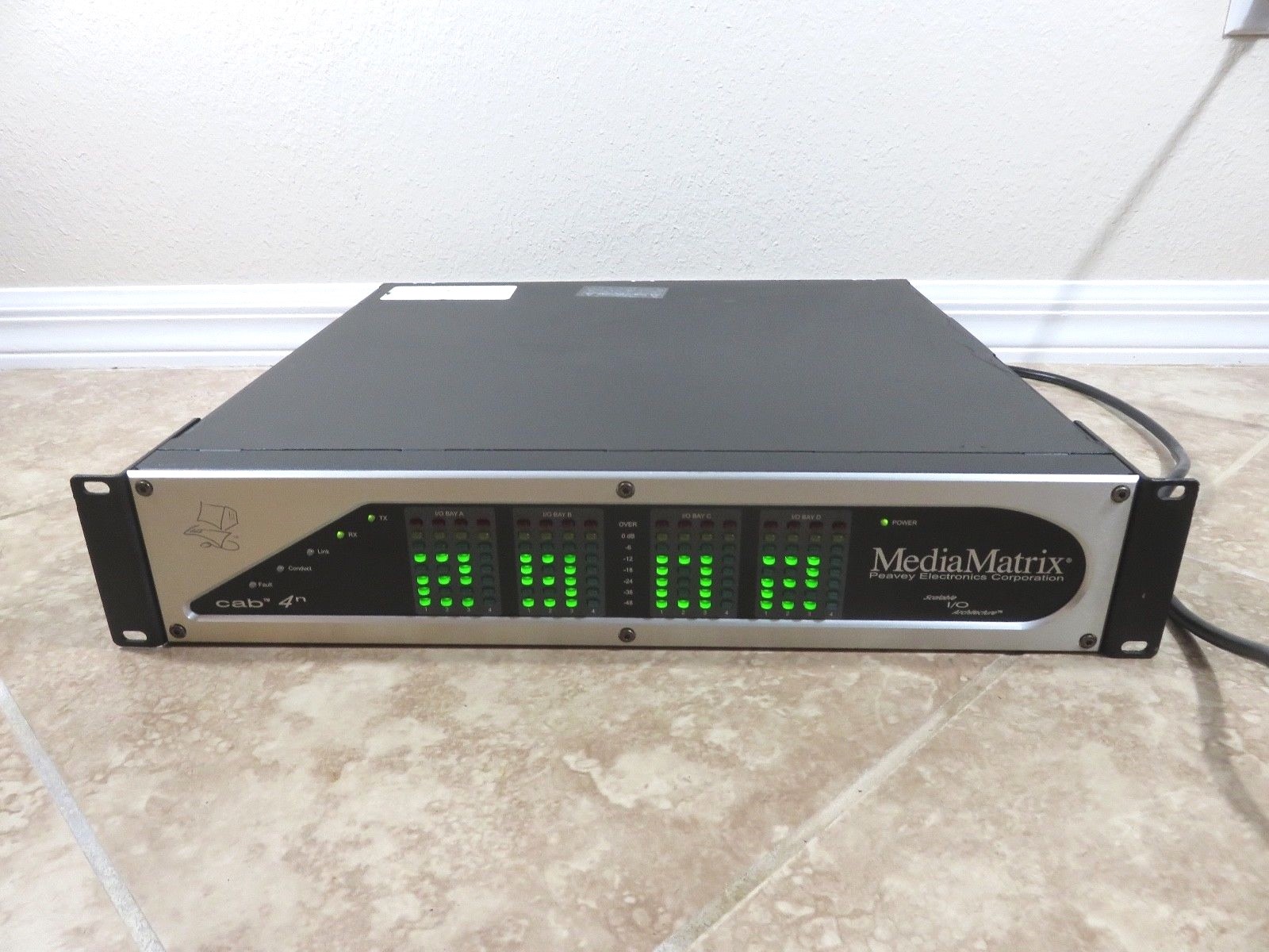 Peavey MediaMatrix Cobranet audioBridge CAB 4N-CM2