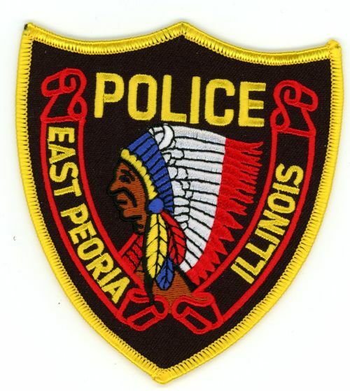 ILLINOIS IL EAST PEORIA POLICE NICE SHOULDER PATCH SHERIFF