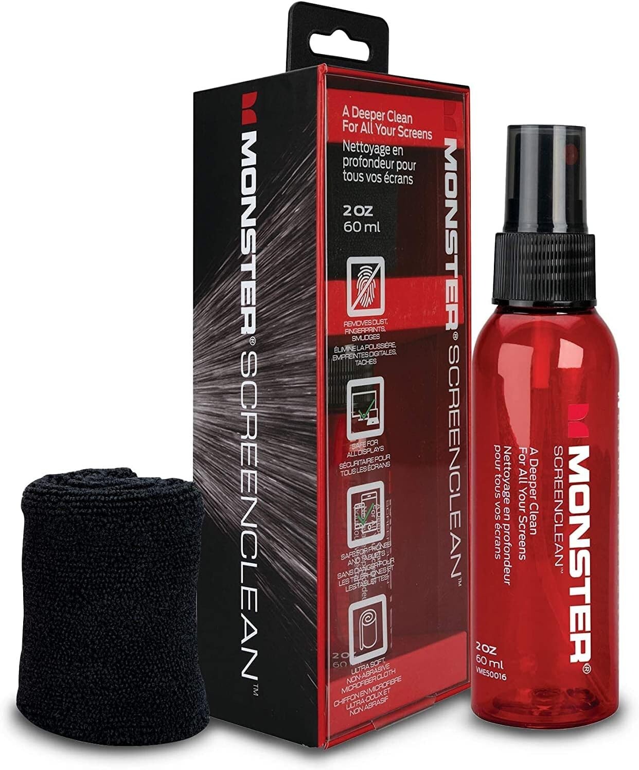 Monster Spray Electronic Device Screen Cleaner Kit (2 oz.)