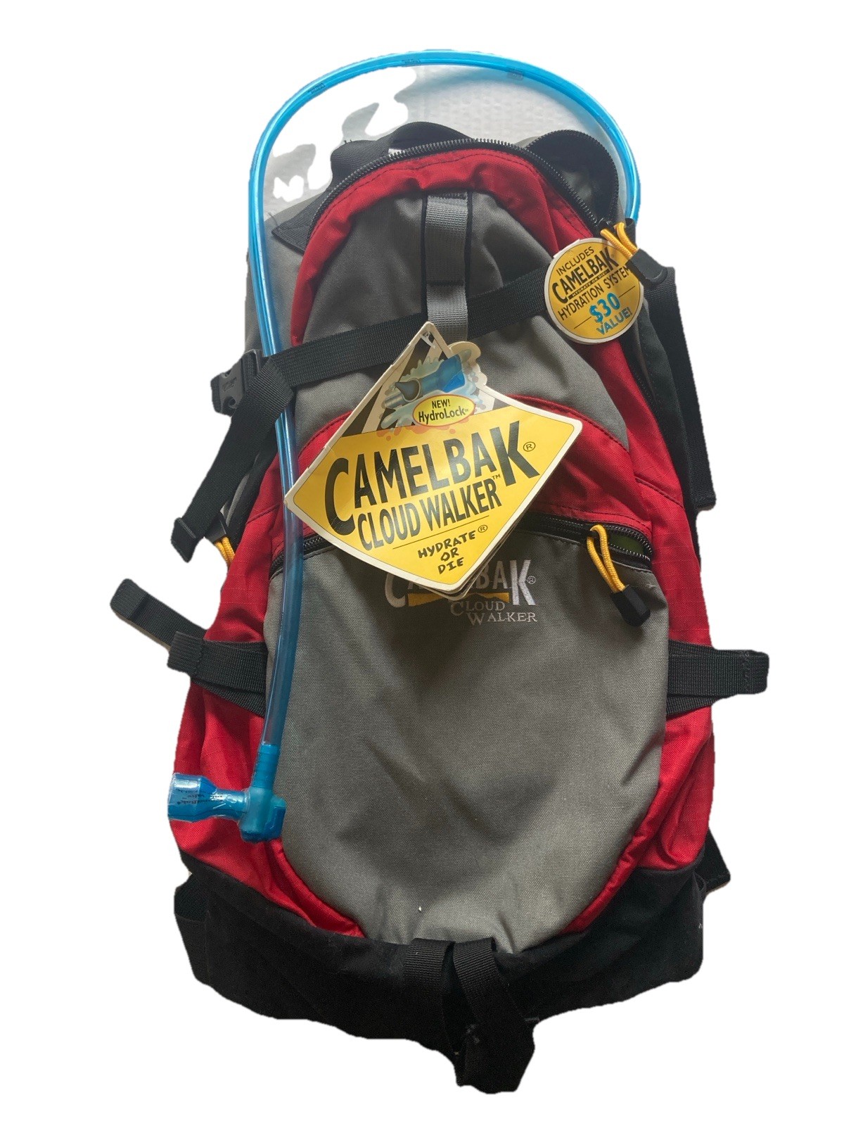 NEW Camelbak Cloud Walker Hydration Backpack 10261 Crimson w/Bladder Reservoir