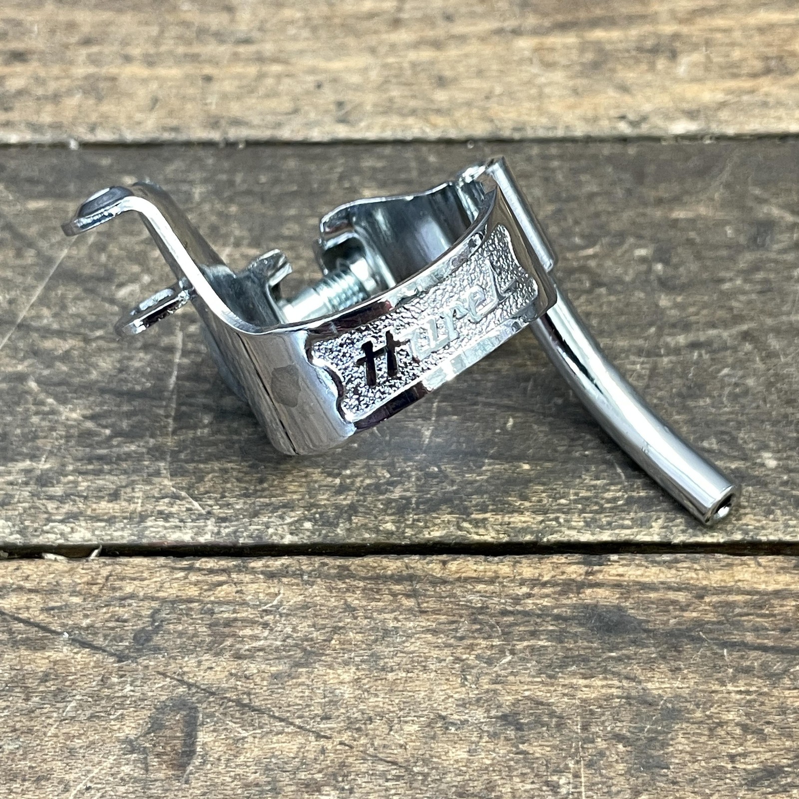 Vintage Huret Cable Guide 28.6 NOS Clamp Silver Steel 4.6g Bike Part