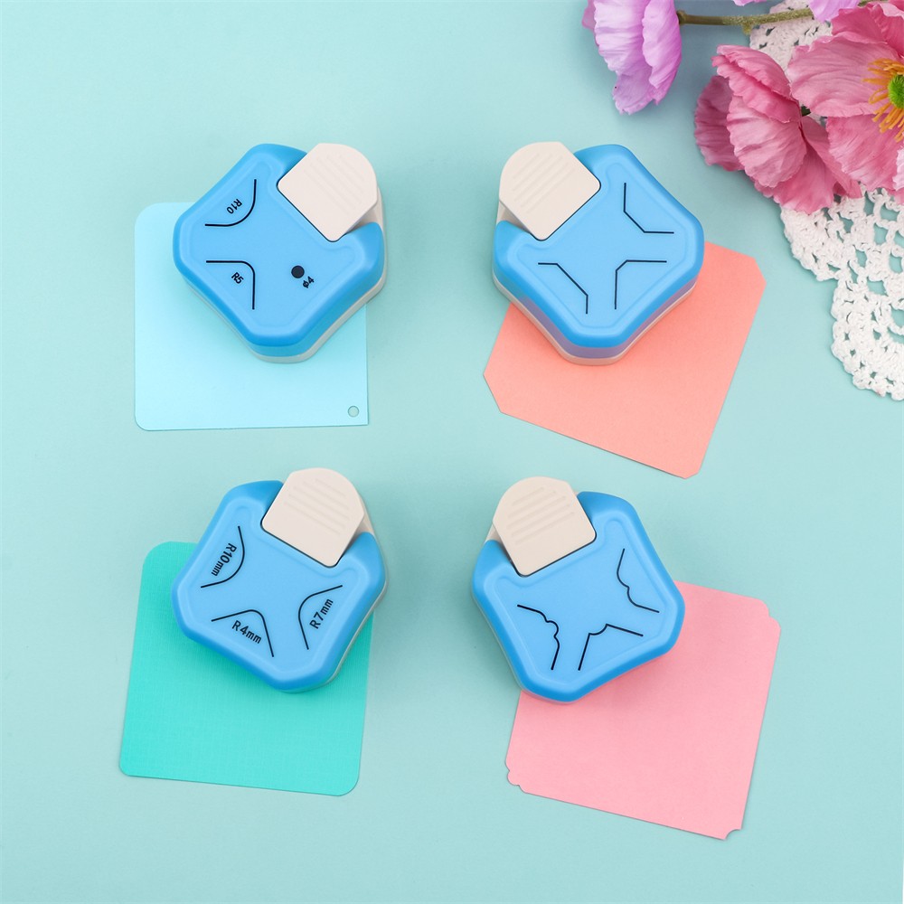 3-In-1 Corner Punch Paper Edge Cutter Rounder for DIY Scrapbooking Card Making