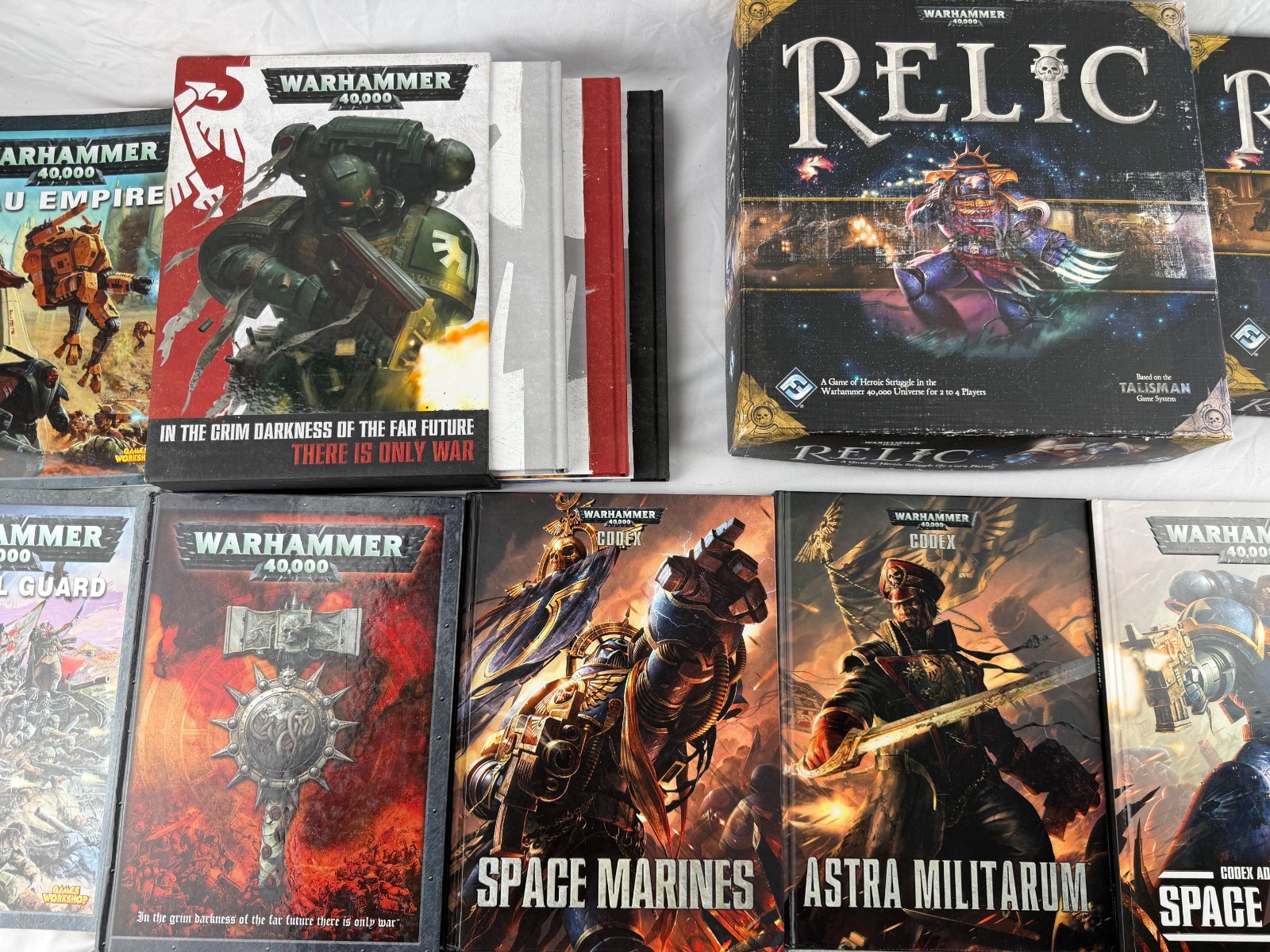 Warhammer 40,000 Relic Board Game Bundle & Codex Lot