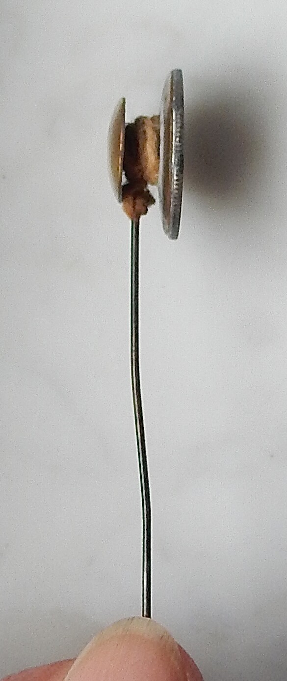 Vintage Remick Battery Democratic Lapel Stick Pin