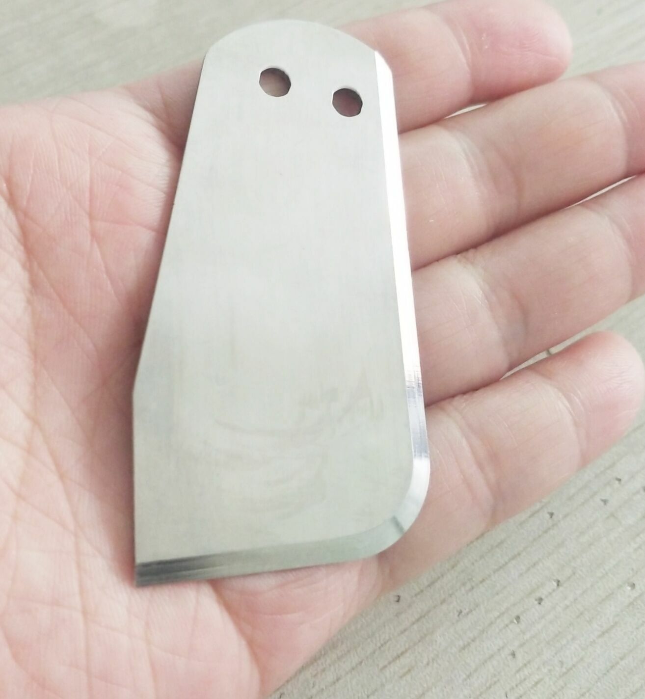 1PC CNC Aluminum Turn Fin 36x70mm Stainless Steel for Marine Hydros RC Boat