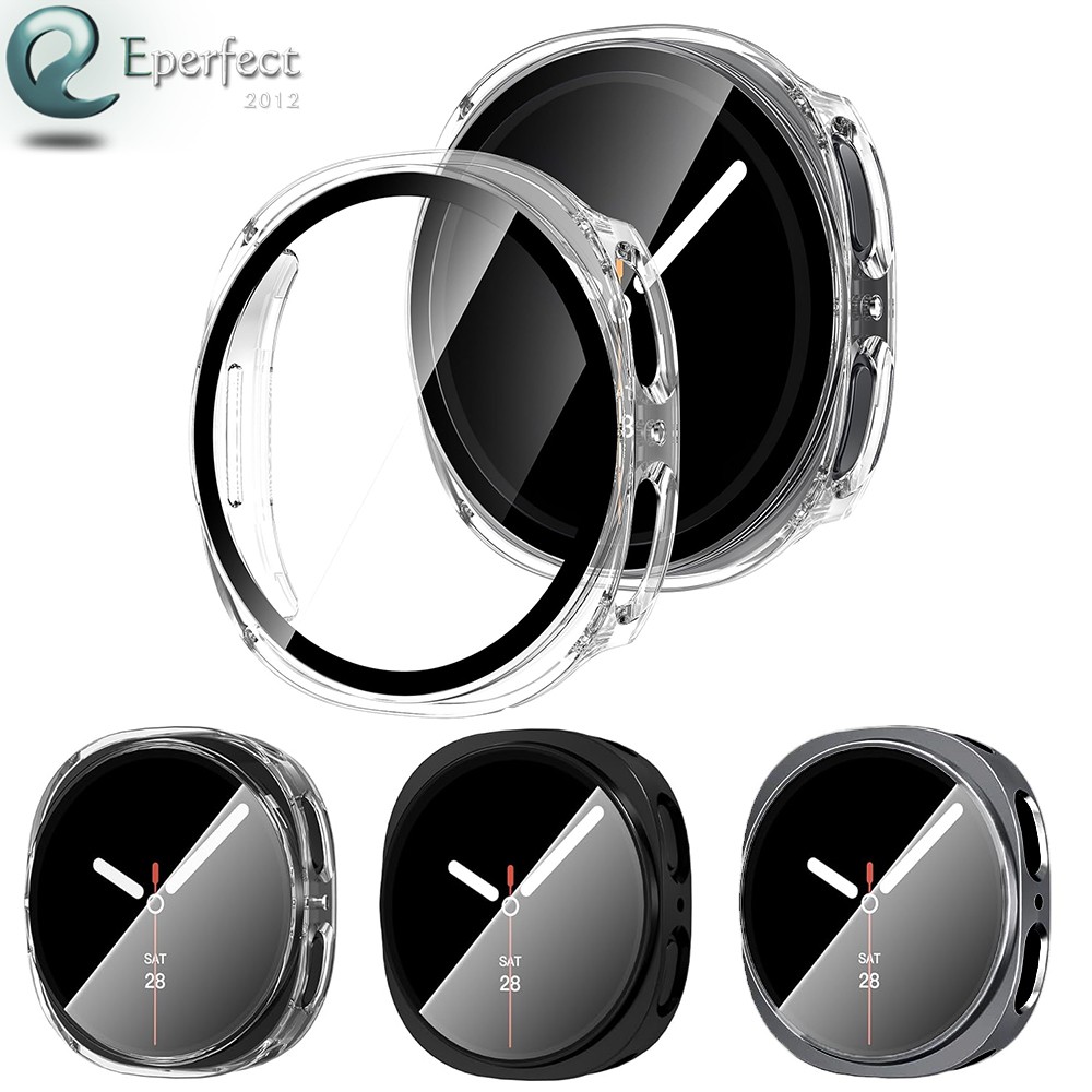 1-2PCS For Samsung Galaxy Watch 8 40mm 44mm PC Hard Case with Screen Protector