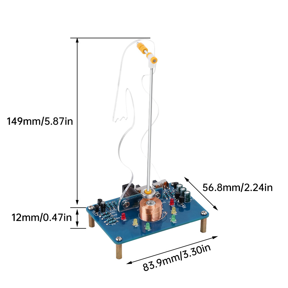 DIY LED Electronic Swing Kit Electromagnetic Swing Induction Teaching Welding
