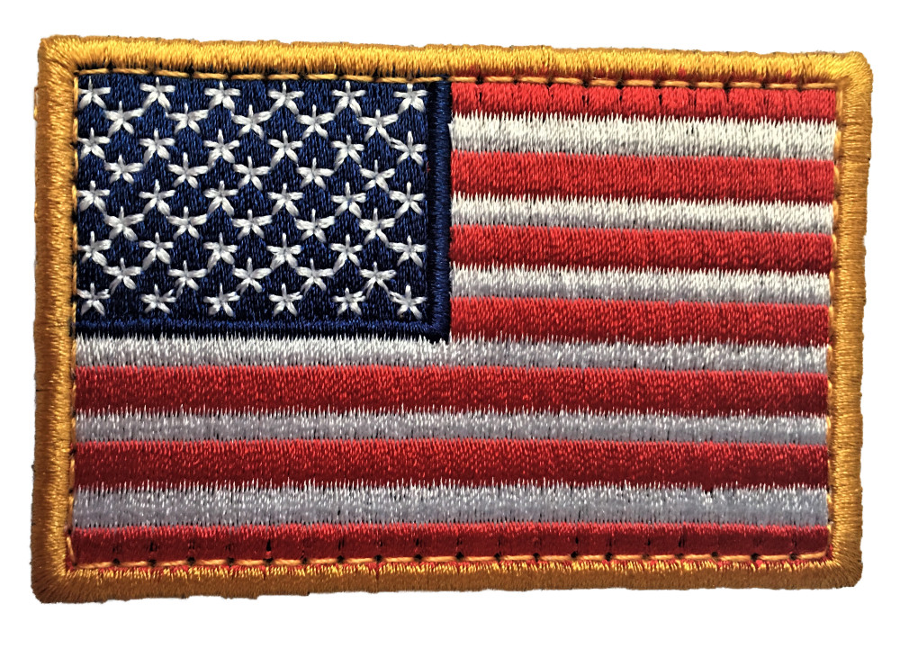 RWB US Flag (Regular) Cloth Patch (SEAL MARSOC Special Forces GB F-35) 913