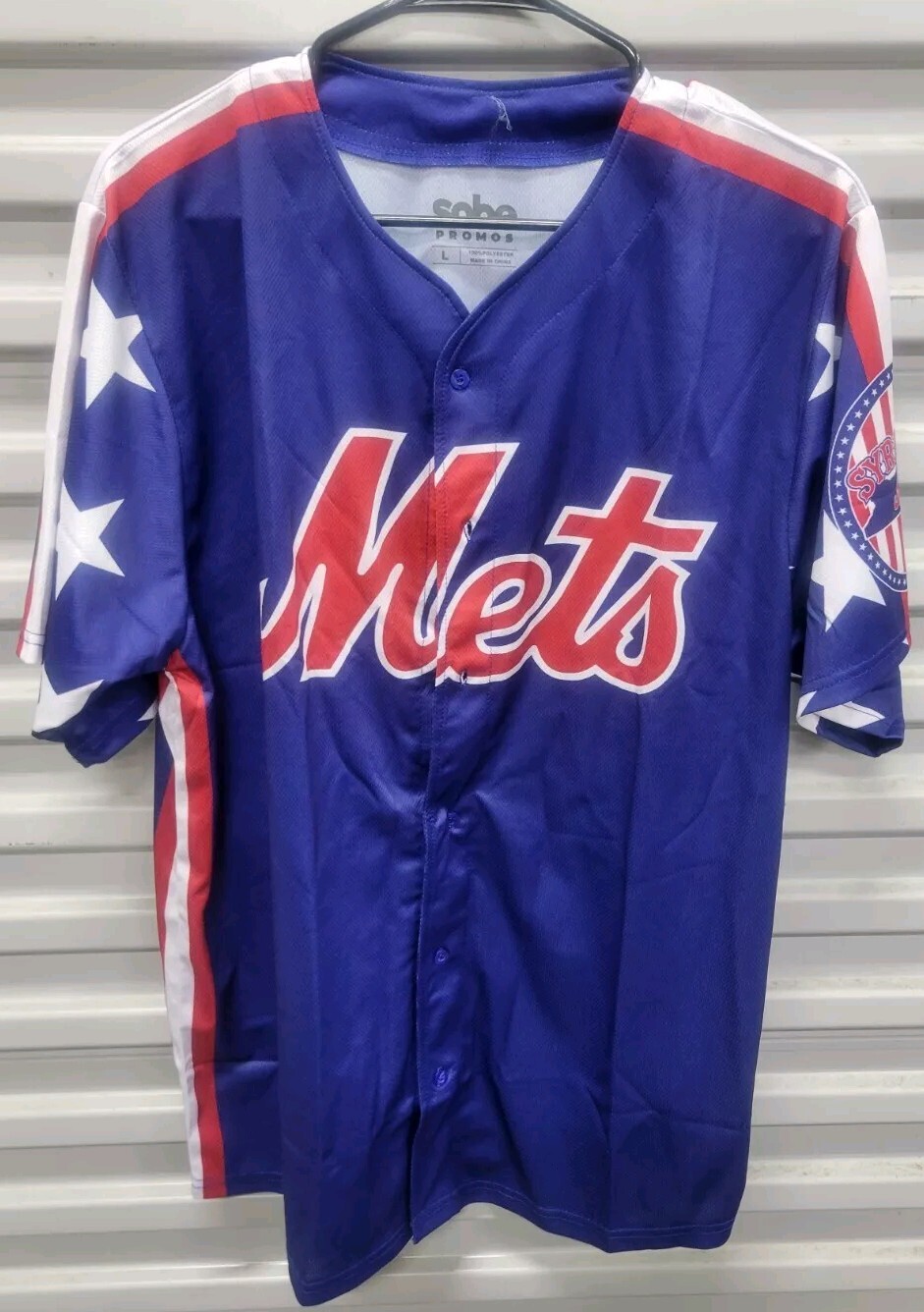 Syracuse Mets Promotional Jersey Size Large