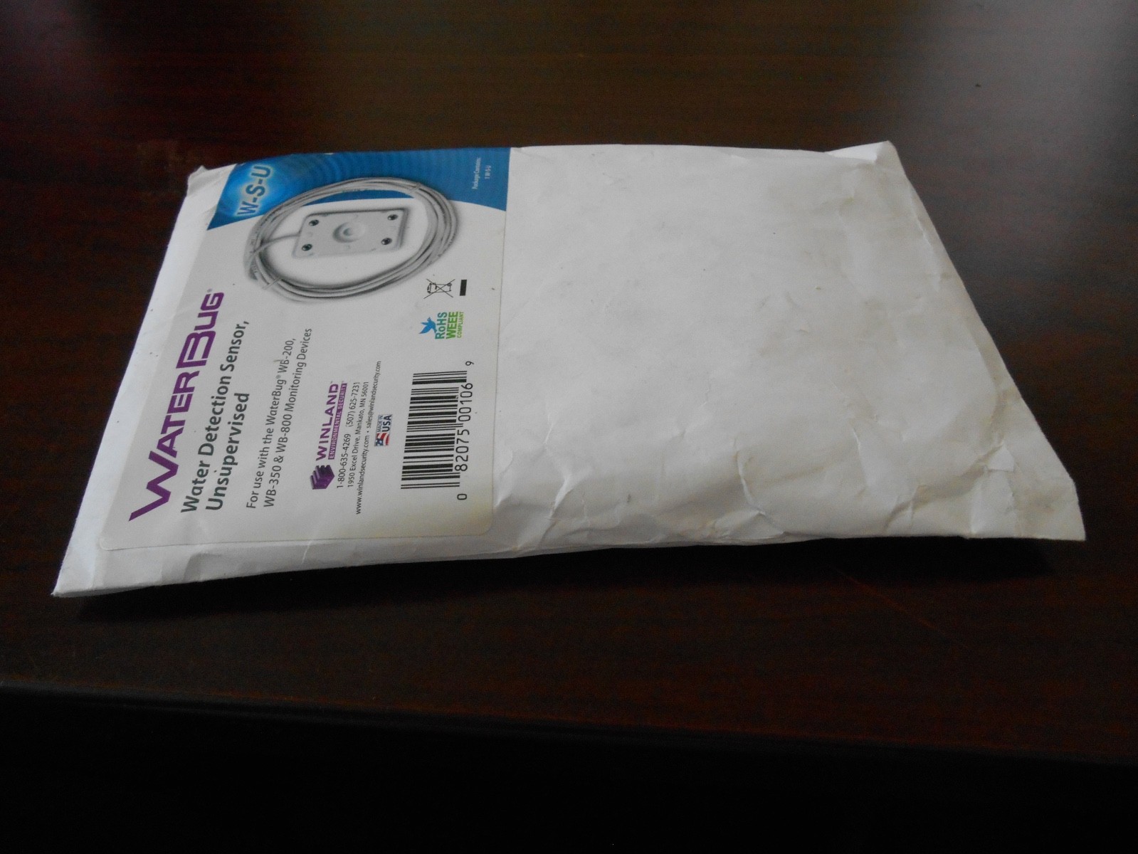 Winland Waterbug Water Detection Sensor Unsupervised W-S-U WB-200 350 800 New