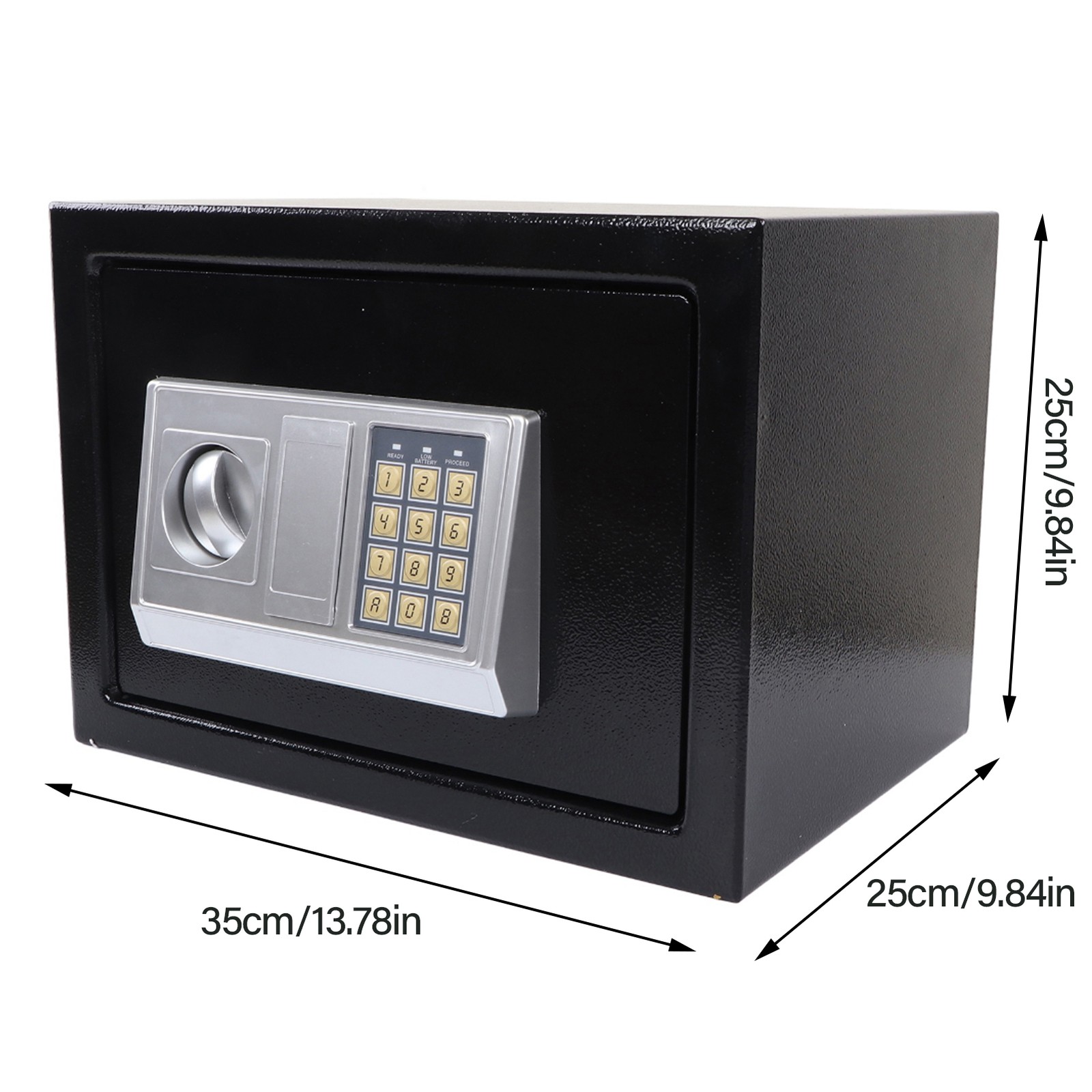 Password Security Case Alarm System Electronic Safe Cabinet For Jewelry