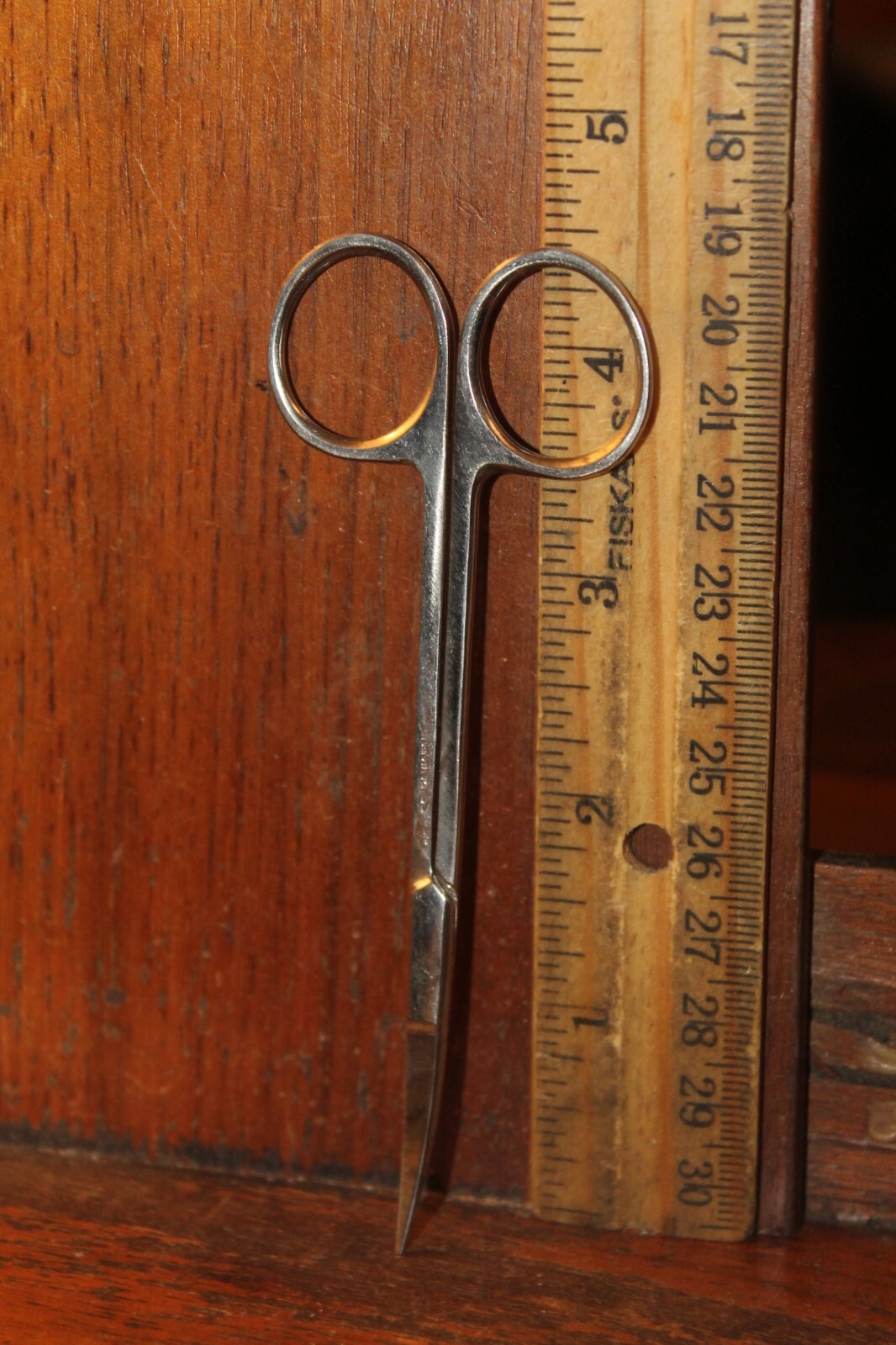 Vintage Stainless Steel Pakistan Curved Medical Scissors