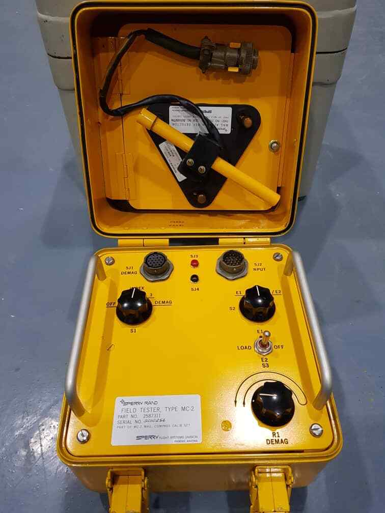 SPERRY RAND MAGNETIC CAMPASS CALIBRATION SET MC-2(complate set)