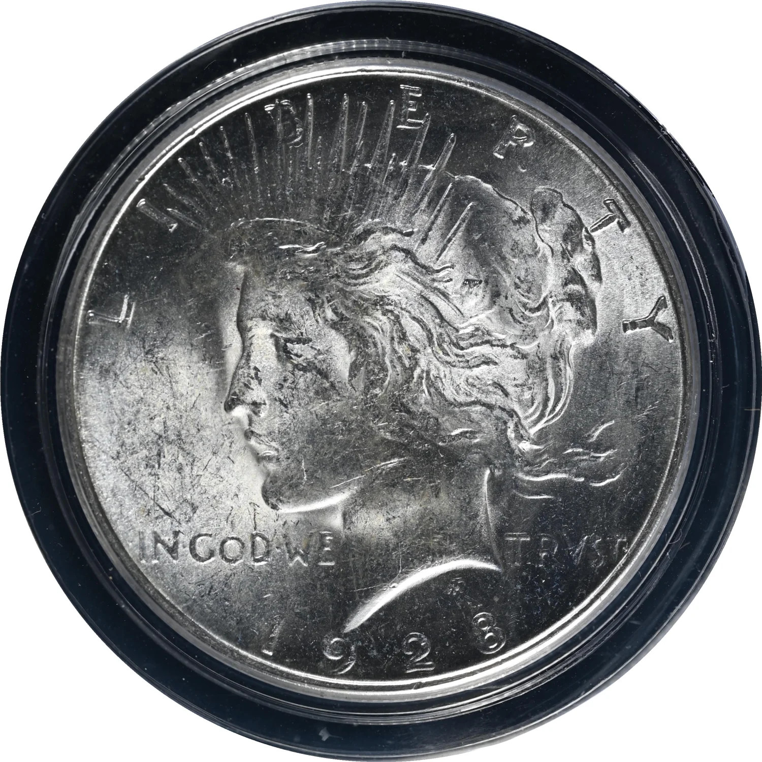1928 S Peace Silver Dollar PCGS MS-63